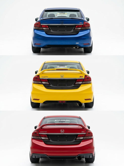FB civic Trunk carbon overlay