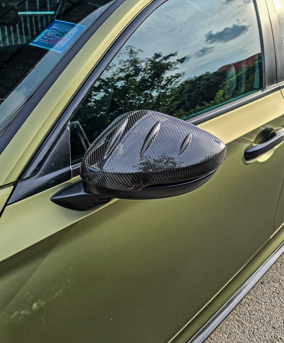 FE/FL/Type R FL5 civic Carbon mirror caps